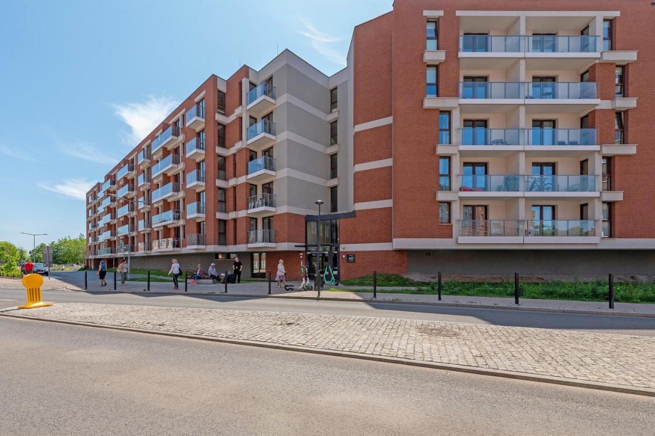 Gdansk Centrum - Apartament 3 - Pokojowy Z Duzym Tarasem Exterior foto